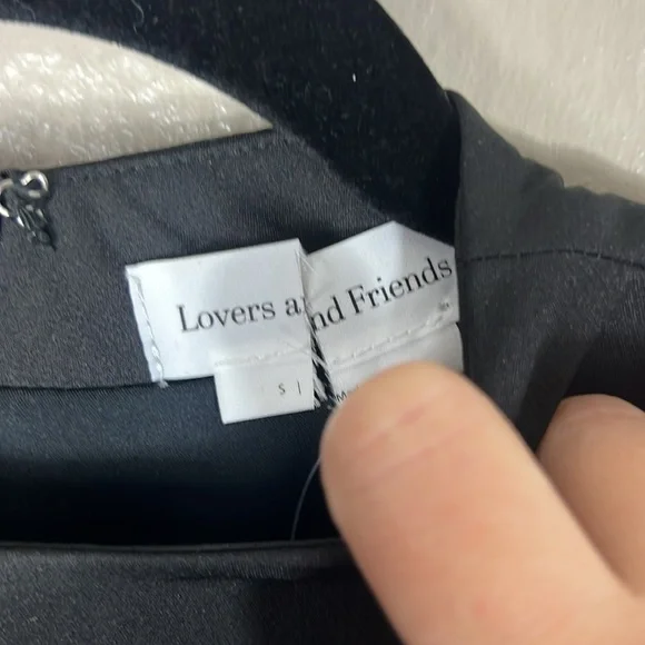 Lovers and Friends Wright Gown in Black - Picture 6 of 8